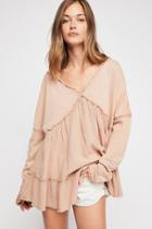 Sunshine's Out Pullover Hoodie By Free People